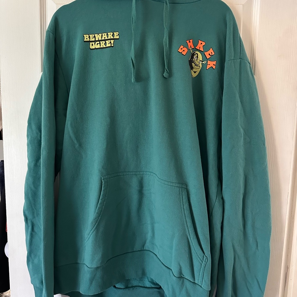 Shrek Aqua Green Hoodie